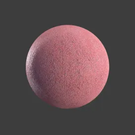 Red painted asphalt 6